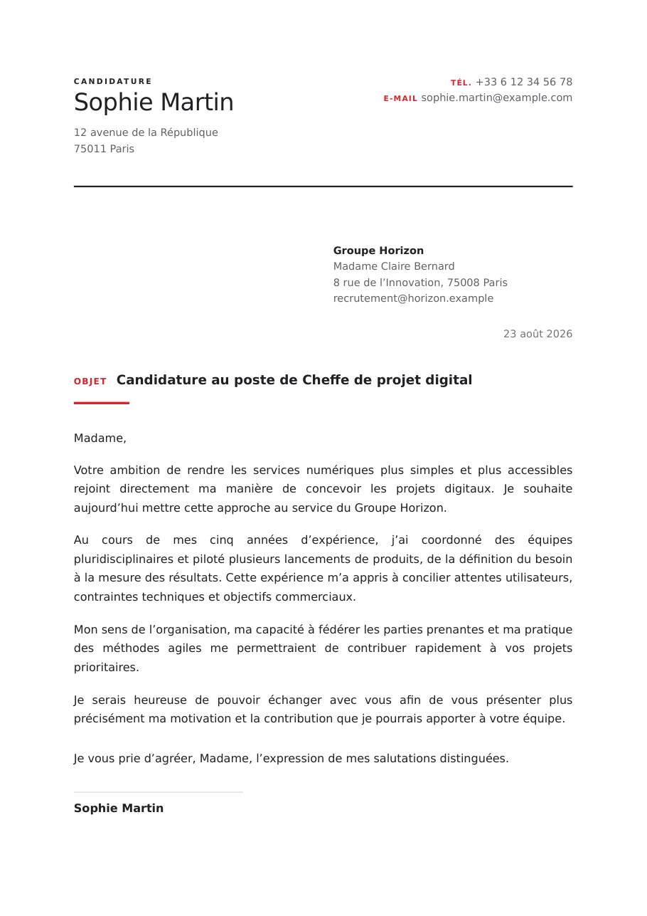 Aperçu de Minimaliste Précise