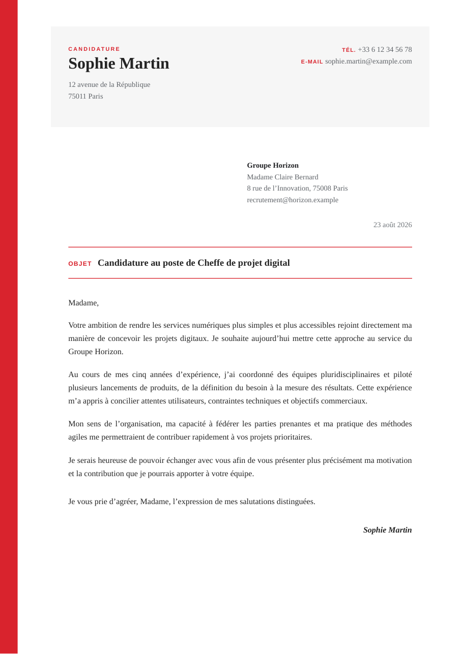 Aperçu de Institutionnelle